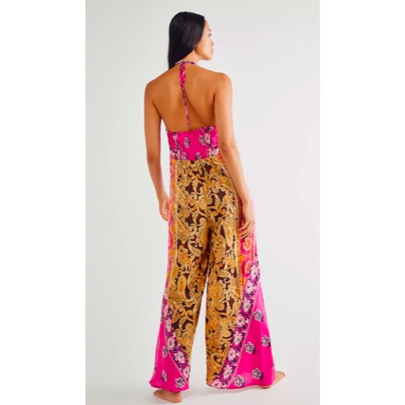 Free People Miranda Printed Jumpsuit - Picture 4 of 9